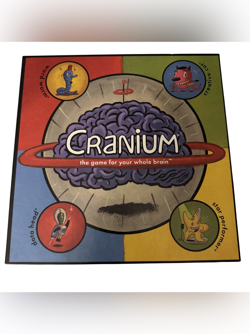 Cranium Original Complete Board‎ Game w/ Clay Timer Cards Pencils Score Pads